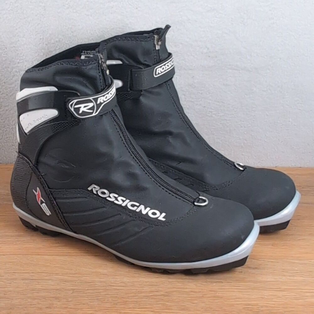 Rossignol X5 Women's 9 EU 40 Cross Country Ski Boots Black NNN Nordic Classic
